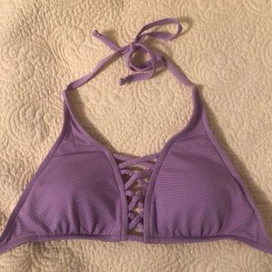 Purple Bikini Top